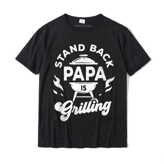 【🔥🔥】เสื้อยืดลําลอง ผ้าฝ้าย 100% แขนสั้น คอกลม พิมพ์ลาย Papa Is Baking FatherS Day 3D ทรงหลวม สําหรับผู้ชาย คู่รัก
