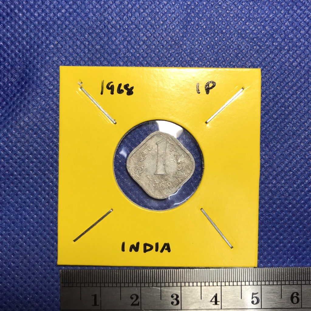 no-15550-ปี1968-อินเดีย-1-paisa-เหรียญเก่า-เหรียญต่างประเทศ-เหรียญสะสม-เหรียญหายาก-ราคาถูก