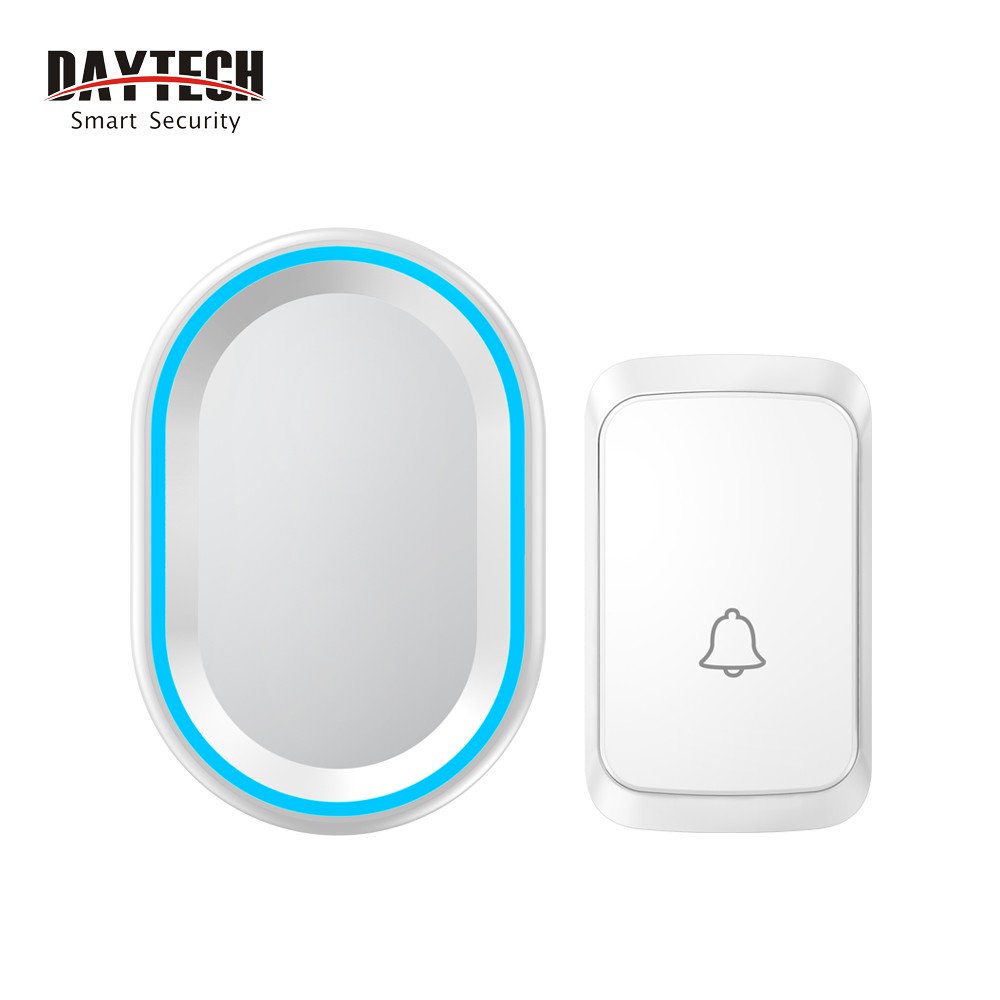 daytech-db10wh-ออดประตูบ้านไร้สาย-58-เสียงเรียกเข้า-สีขาว