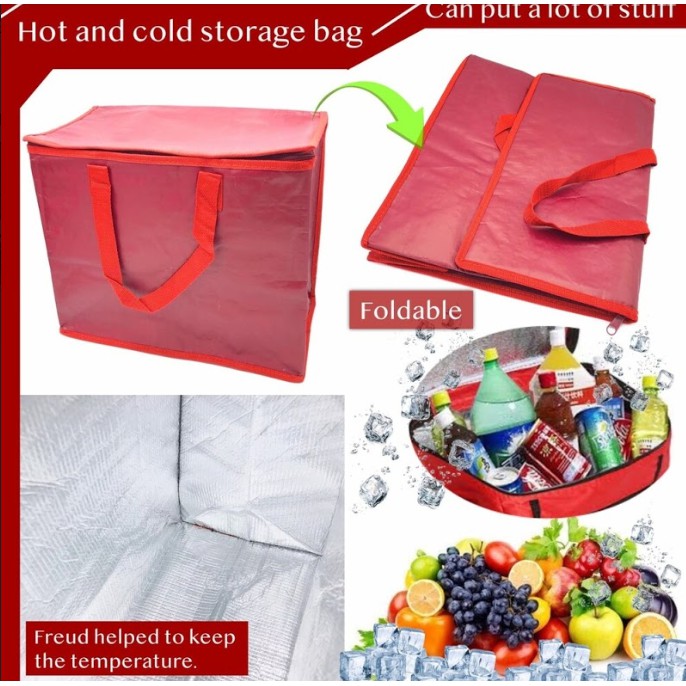 hot-and-cold-storage-bag-red-กระเป๋าเก็บอุหภูมิ-ร้อน-เย็น-3-4-ชม-หูหิ้วคู่