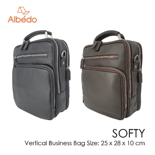 [Albedo] SOFTY VERTICAL BUSINESS BAG กระเป๋าเอกสาร/กระเป๋าสะพายข้าง/กระเป๋าหิ้วเอกสาร รุ่น SOFTY - SY04999/SY0479