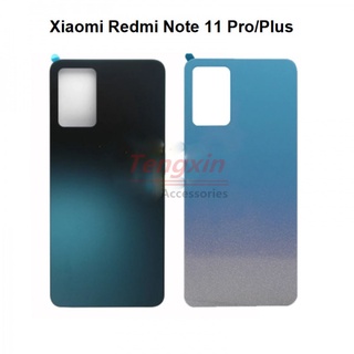 6.67&amp;quot; เคสแบตเตอรี่ด้านหลัง พร้อมสติกเกอร์กาว สําหรับ Xiaomi Redmi Note 11 Pro 5G + Plus