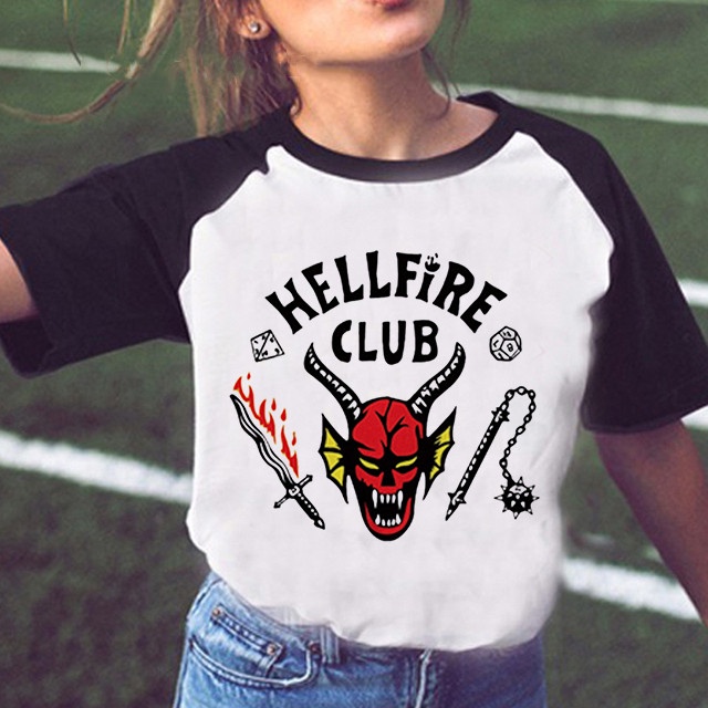 ชุดคอสเพลย์-เสื้อยืดแขนยาว-พิมพ์ลาย-stranger-things-season-4-mike-wheeler-hellfire-club