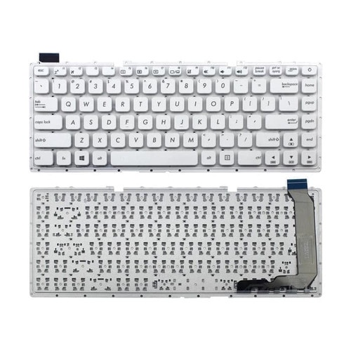 Asus X441SC X441U X441SA X441S X441 A441 A441U แป้นพิมพ์แล็ปท็อปสีขาว ...