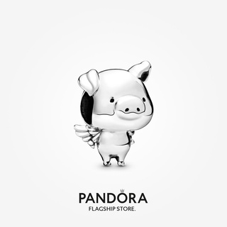 Pandora จี้รูปหมูบิน ของขวัญวันเกิด สําหรับสุภาพสตรี p825