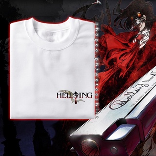 Hellsing เสื้อเชิ้ตที่ดีที่สุด / Hellsing สุดยอดอะนิเมะเสื้อยืดสินค้า (W{