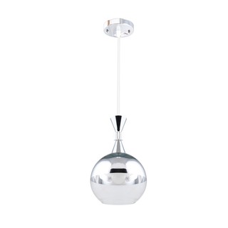 โคมไฟช่อ ไฟช่อ CST MODERN MD3211-SL แก้ว/โลหะ สีเงิน 1 หัว โคมไฟภายใน โคมไฟ หลอดไฟ CHANDELIER CST MODERN MD3211-SL GLASS