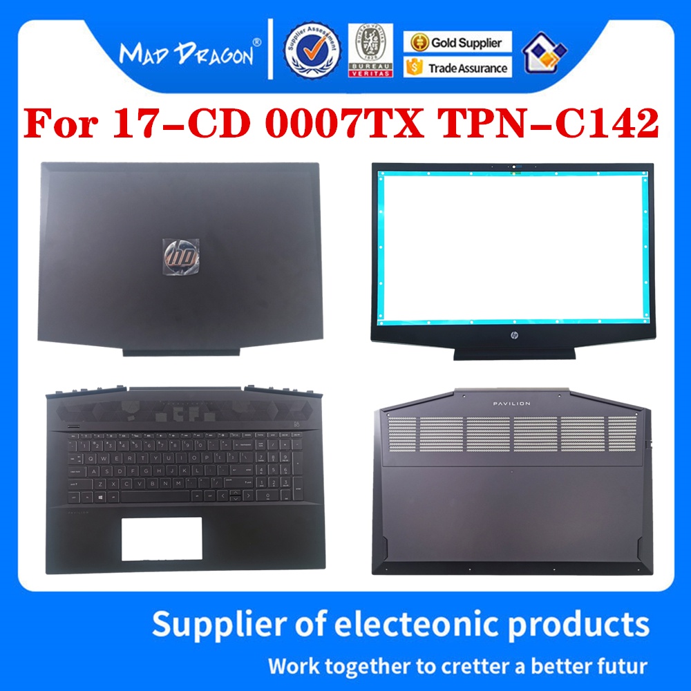 l56890-001-l56889-001-lcd-back-cover-ap2k9000200-lcd-bezel-for-hp-17-cd0000-17-cd-tpn-c142-backlit-keyboard-hinge-cover