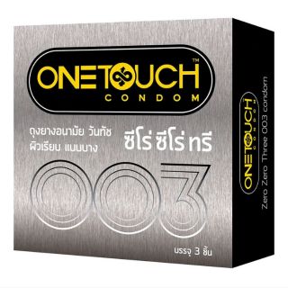 ถุงยางอนามัย One touch 0.03มม