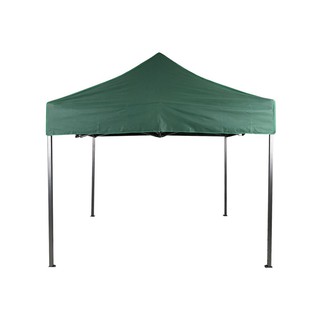 CANOPY TENT GAZEBO SQUARE 3x3M GREEN เต็นท์สนาม  FOLDING2 3x3 ม. สีเขียว เต็นท์สนาม เฟอร์นิเจอร์นอกบ้าน สวนและอุปกรณ์ตกแ