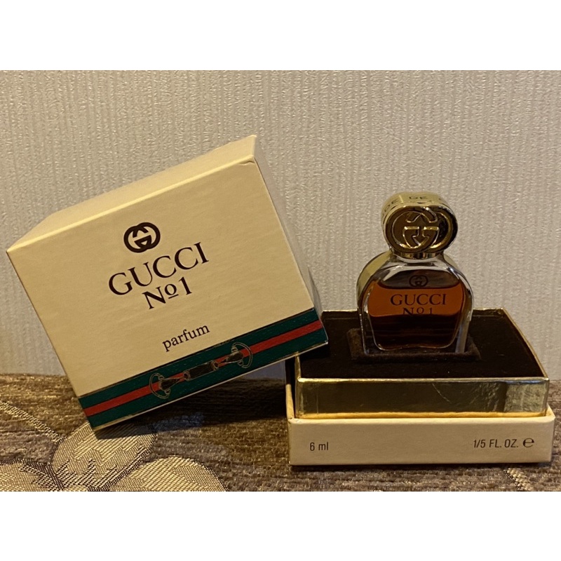 Gucci No.1 vintage pure perfume 6 ml 1 5 fl oz Bottle sealed new in box
