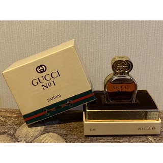 Gucci No.1 vintage pure perfume 6 ml 1/5 fl oz Bottle sealed new in box.