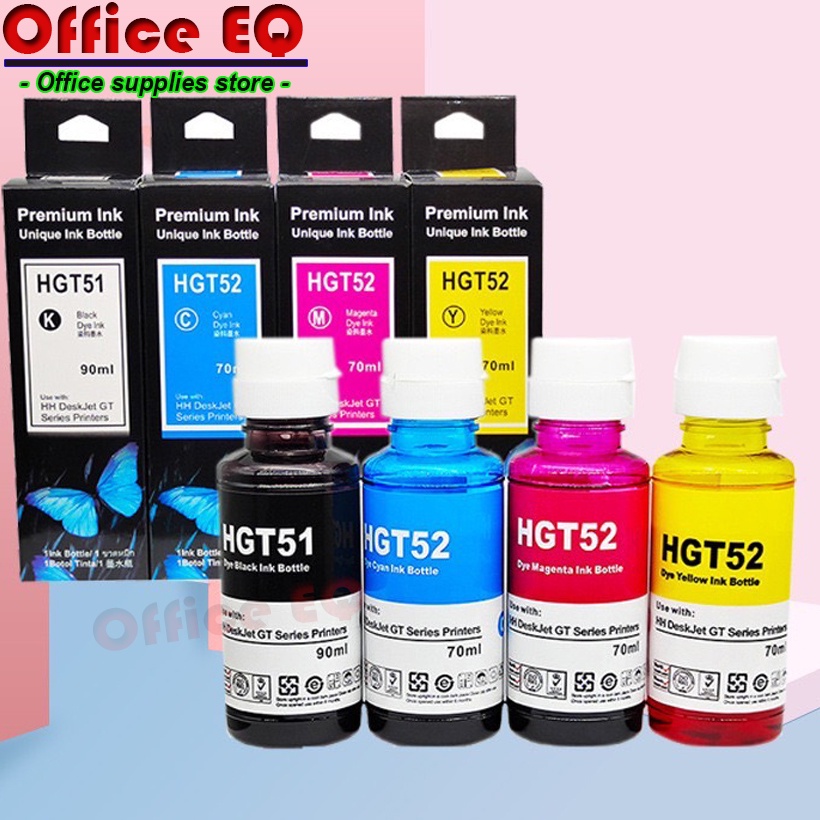 หมึกเติม HP ปริ้นเตอร์HP รุ่น HPGT-Series หมึกพิมพ์อิงค์เจทเกรดพรีเมี่ ...