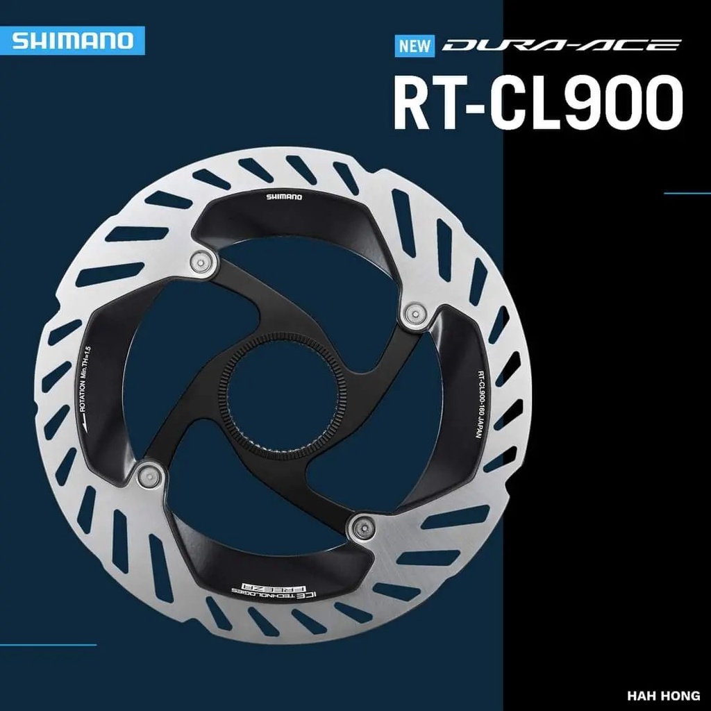 パーツ SHIMANO DURA-ACE RT-CL900 160/140mm Shimano Dura Ace/XTR RT-CL900 Centerlock 140mm Bremsscheibe