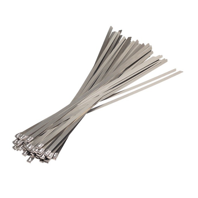 10pcs-4-6x300-200-150mm-stainless-steel-metal-cable-tie-zip-wrap-exhaust-heat-straps-induction-pipe-header-wiring