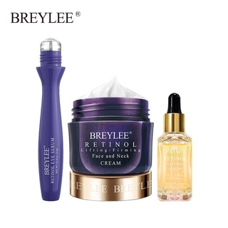 Breylee Retinol ครีมบํารุงผิวหน้าลดริ้วรอย 3 ชิ้น (เซรั่มบํารุงผิวหน้า + ครีมบํารุงผิวหน้า)