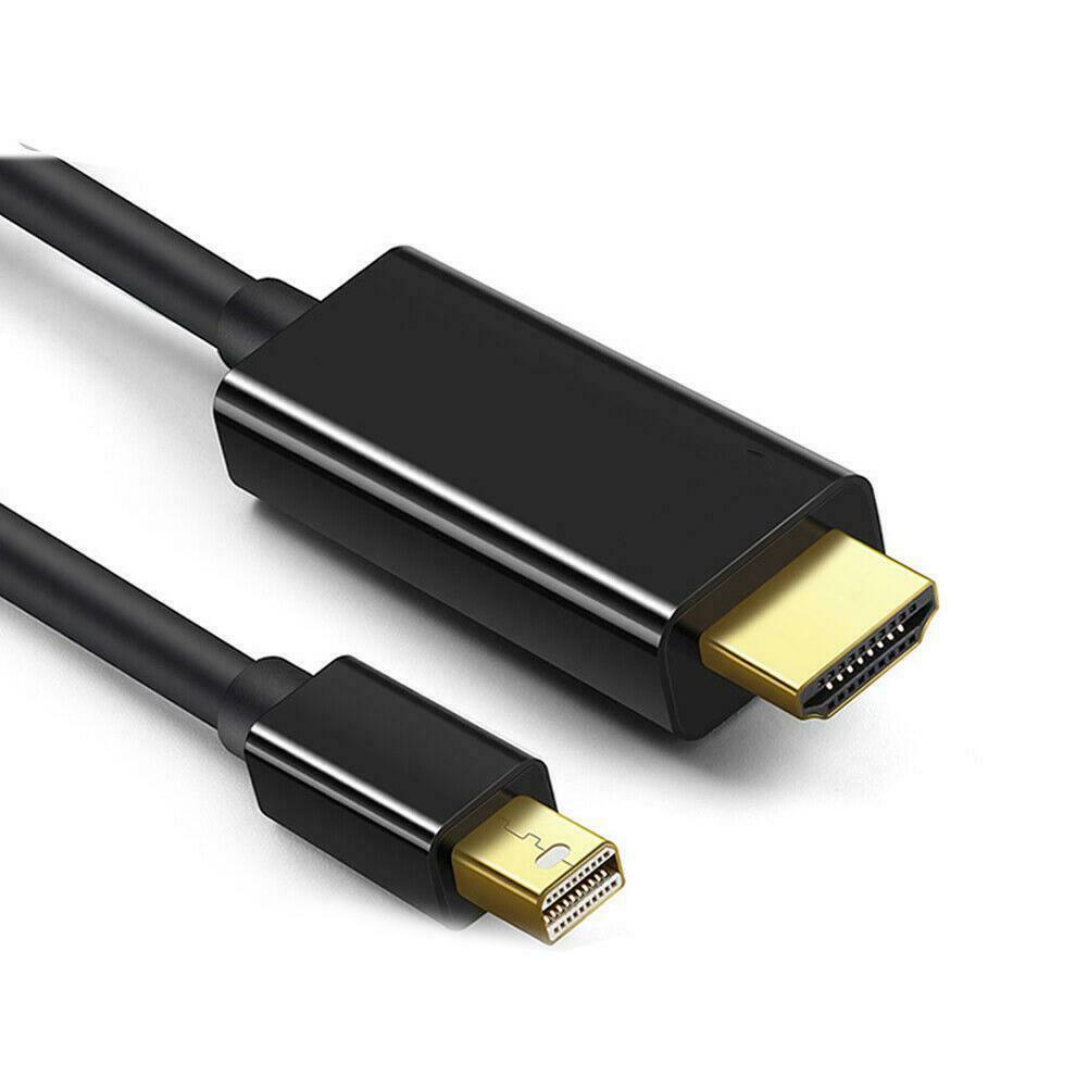 ภาพหน้าปกสินค้า1 . 8 ม. Mini Dp Display Port Thunderbolt 2 To Hdmi - จัดส่งฟรี อะแดปเตอร์แ จากร้าน cloris1.th บน Shopee