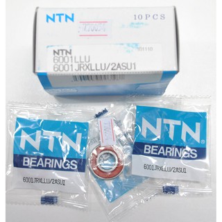 NTN ตลับลูกปืน 6001JRXLLU/2ASU1 JP30X1 (12x28x8) 6001LL NTN 6001LL, Single Row Radial Ball Bearing