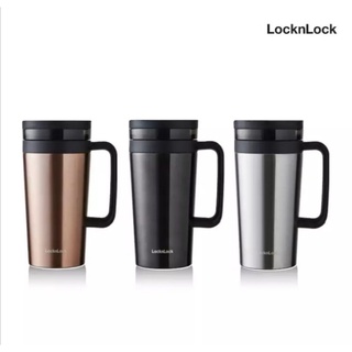 LocknLock แก้วสแตนเลสเก็บอุณหภูมิ แก้วกาแฟแบบดริปพร้อมถ้วยกรองกาแฟแบบถอดออกได้ Coffee Filter Mug 580ml.