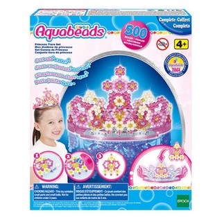 Brand : ลูกปัดสเปรย์น้ำ อควาบีท ชุดมงกุฎเจ้าหญิง / Aquabeads Princess Tiara Set (ชุดพร้อมเล่น)