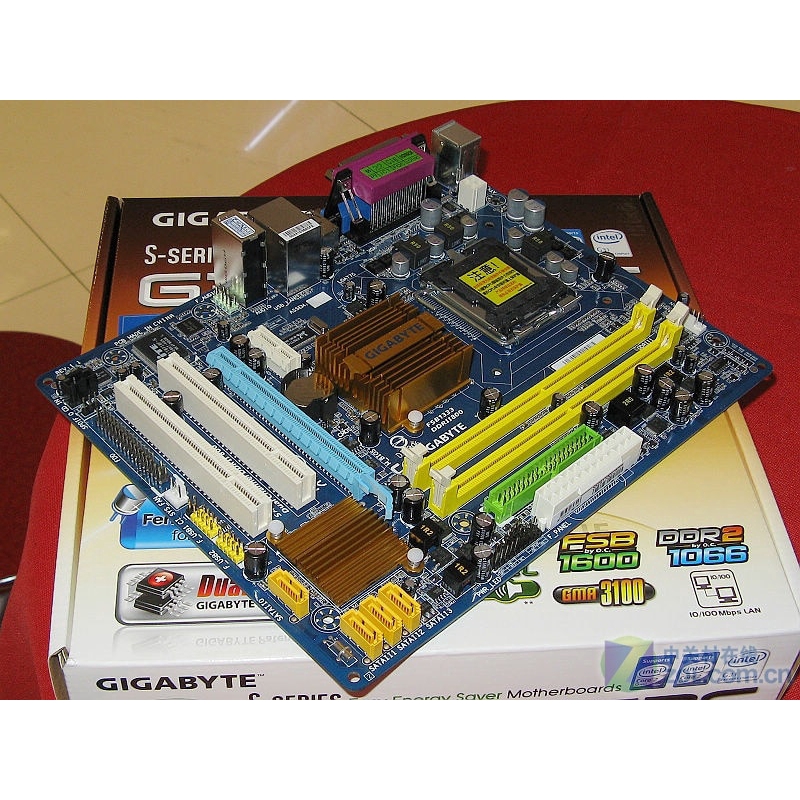 ภาพสินค้าGIGABYTE GA-G31M-ES2L Desktop Motherboard G31 Socket LGA 775 For Core 2 PentiumD DDR2 4G Used G31M-ES2L Mainboard จากร้าน yagao.th บน Shopee ภาพที่ 2