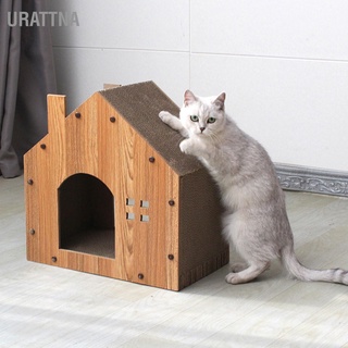 Urattna บ้านแมว ระบายอากาศ สวมใส่สบาย สําหรับพักเล่น