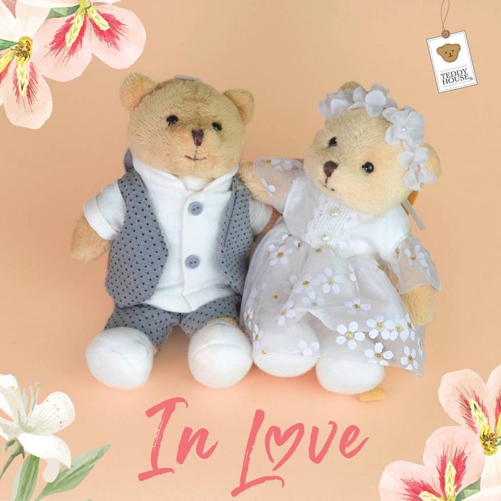 ฟรีถุงสปันบอนด์-aroma-teddy-รุ่น-premium-in-love-ตุ๊กตาหมีหอม-teddy-house