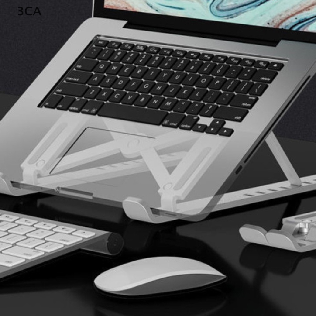 3ca-adjustable-laptop-stand-notebook-stand-table-cooling-pad-foldable-laptop-holder-3c