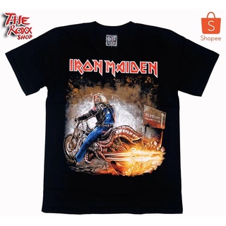 ผ้าฝ้าย 100%เสื้อวง Iron Maiden MS-152 เสื้อวงดนตรี เสื้อวงร็อค เสื้อนักร้องS-3XL