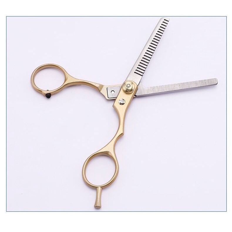 กรรไกรตัดแต่ทรงผมสแตนเลส-กรรไกรตัด-กรรไกรซอย-stainless-steel-barber-scissors