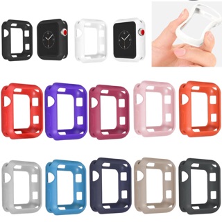 NEW Fall resistance Soft Silicone Case For Apple Watch iWatch Series 1-6 Cover Frame Full Protection