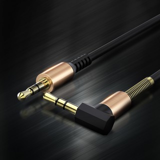 ภาพขนาดย่อของภาพหน้าปกสินค้าสายเสียง สายสปริง AUX audio หัวต่อตัว L 2 ขีด 3.5 mm stereo จากร้าน xe.accessories บน Shopee