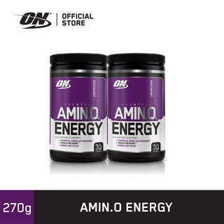 รูปภาพขนาดย่อของOptimum Nutrition Amino Energy - 30 Serving 2 กระปุกลองเช็คราคา