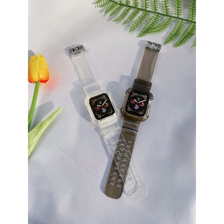 สินค้า (พร้อมส่ง)สายใส apple watch ขนาด38/40,42/44mm.