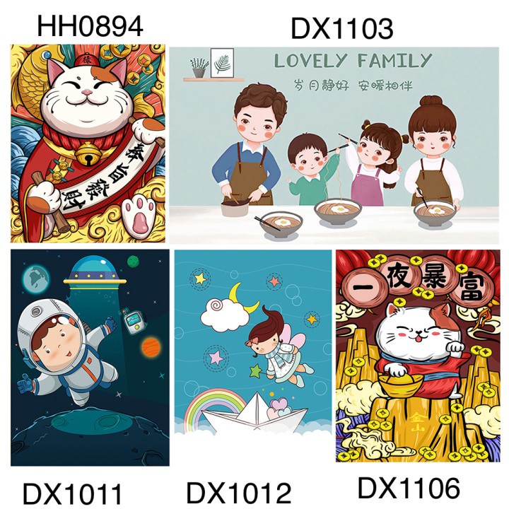 ready-stock-ชุดปักครอสติสลายการ์ตูน-11-ct-diy-สําหรับตกแต่งบ้าน