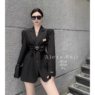 Alexa Suit | สูททรงเดรสสีดำ สวย เท่ห์