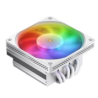 ใหม่ 2022! Jonsbo HX6200D 63mm White ARGB Low Profile CPU Cooler รองรับ LGA1700