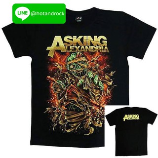 เสื้อยืดเนื้อ Cotton 💯 สัมผัสนุ่ม เบาสบาย ASKING ALEXANDRIA