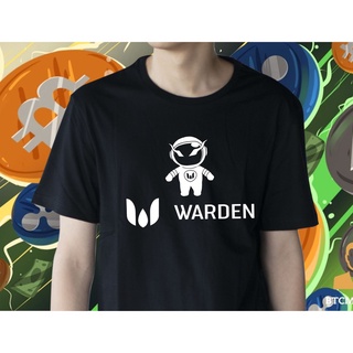 เสื้อคู่ เสื้อยืด WARDEN Swap bitcoin  Crypto คริปโต  Cotton Comb 30 พรีเมี่ยม แบรนด์ IDEA T-SHIRTS