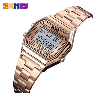 SKMEI Luxury Women Watch Thin Strap Watches Casual Gold Wristwatch 30 Meter Waterproof Ladies Watch Relogio