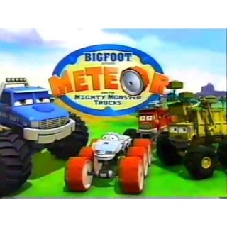 BIGFOOT METEOR MONSTER TRUCK BY LEARNING CURVE SET