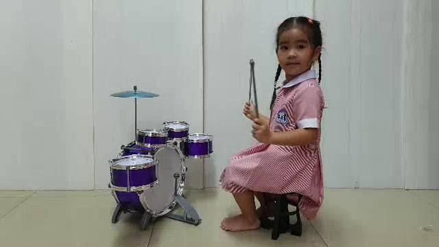 ของเล่นกลองชุด-5ใบ-ชุดกลองชุดใหญ่-กลองเด็กเล่น-drum-set-5ใบ-สมจริง-mlh