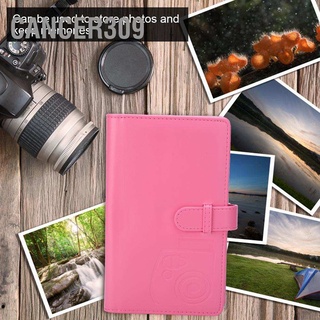 Cancer309 สมุดอัลบั้มรูปภาพ Pu 3 นิ้ว สําหรับโพลารอยด์ นามบัตร