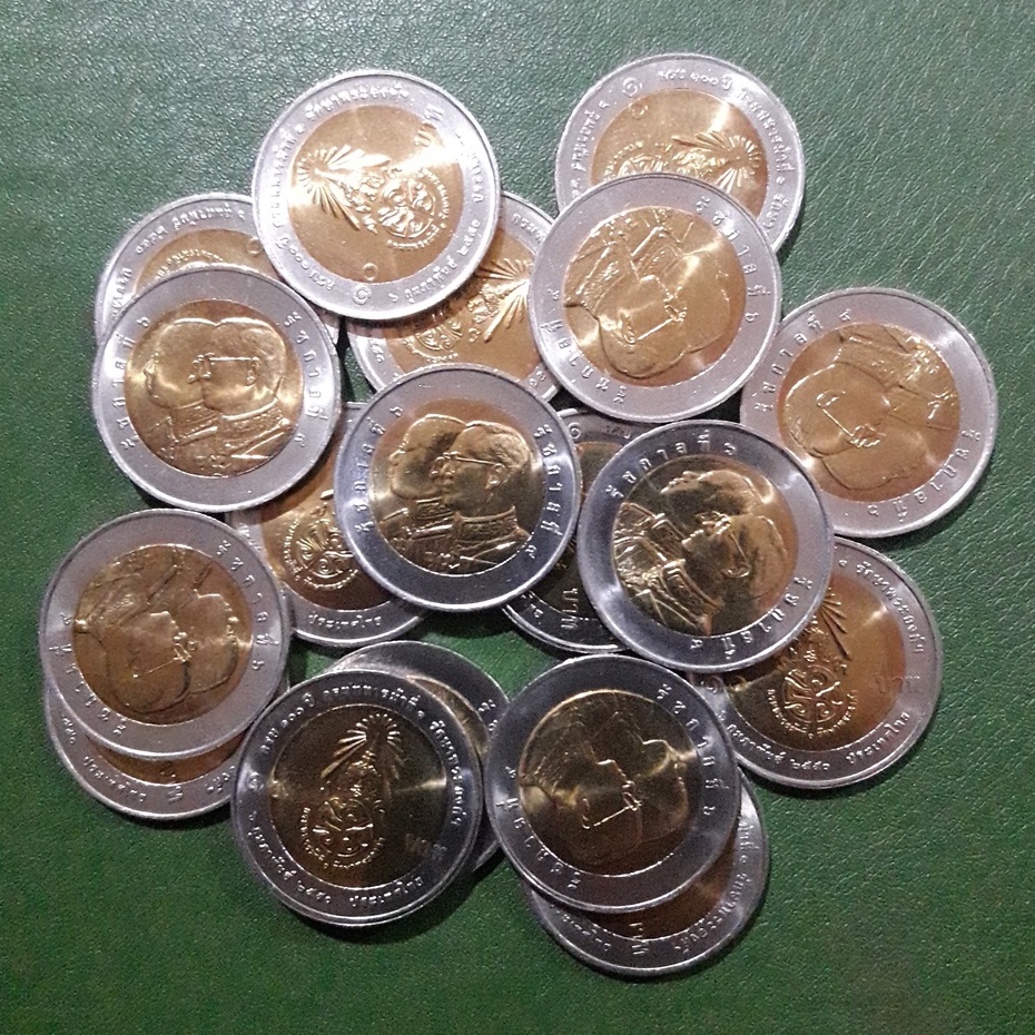 เหรียญ-10-บาท-สองสี-ที่ระลึก-100-ปี-กรมทหารม้าที่-1-ไม่ผ่านใช้-unc-พร้อมตลับ-เหรียญสะสม-เหรียญที่ระลึก-เหรียญเงิน