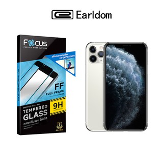 Earldom Focus ฟิล์มกระจกเต็มจอ สำหรับ ไอh0ne 12 12Pro 12ProMax 12Mini 11ProMax 11 SE XsMax Xs Xr X 8Plus 8 7 6s 6