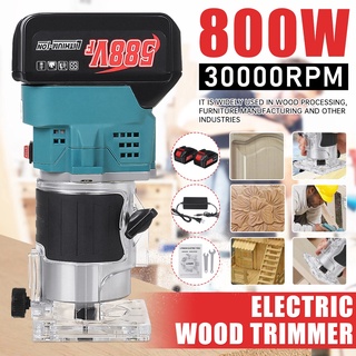 เครื่องแกะสลักไฟฟ้าไร้สาย 35000RPM 1800W สําหรับแบตเตอรี่ Makita