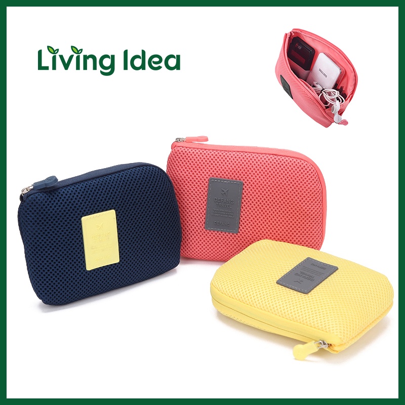 ภาพหน้าปกสินค้าLiving idea กระเป๋าอเนกประสงค์ หลายช่องสามารถจัดเก็บสิ่งของได้ง่าย มีให้เลือก2ขนาด จากร้าน living.idea บน Shopee