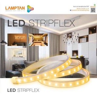 LAMPTAN ไฟเส้น ใช้งานภายนอก แสงสีเหลือง LED Strip flex 50M (Waterproof)