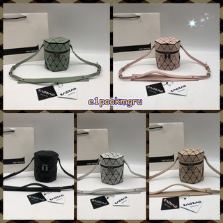 Issey Miyake BaoBao，Hexagonal shape, bucket shape，ไหล่เดียวcrossbody，Crossbody bag，Shoulder bag