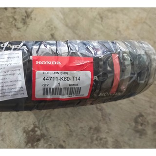 44711-K60-T14 ยางนอกล้อหน้า IRC Honda Click125 แท้ศูนย์